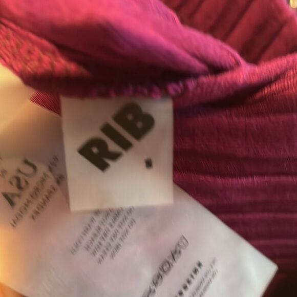 SSENSE Simon Miller Cyrene rib pants plum new no tags - Picture 10 of 14